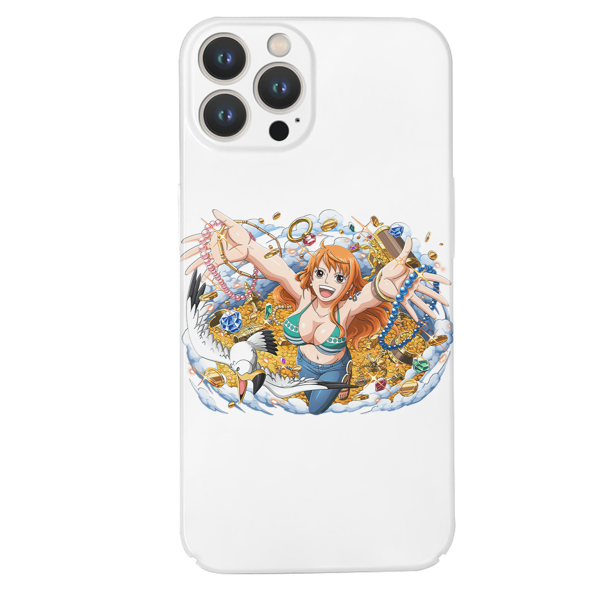 （画像用） ワンピース ナミ ONE PIECE Nami 【iPhone 14シリーズ対応】ハードケース